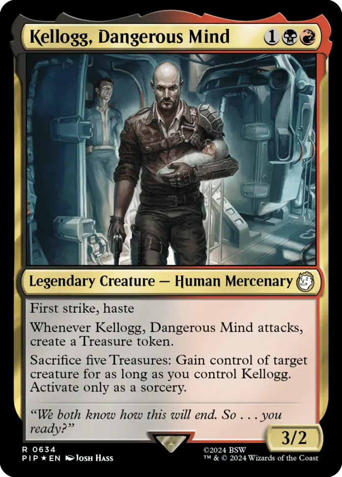 Kellogg, Dangerous Mind <surge foil> [PIP] (F)