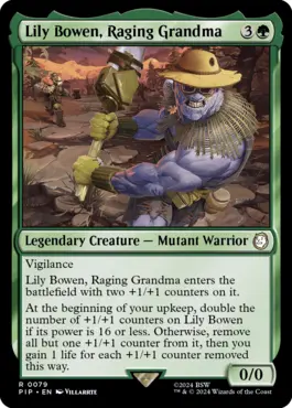 Lily Bowen, Raging Grandma