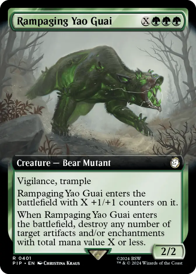 Rampaging Yao Guai <extended> [PIP] (F)