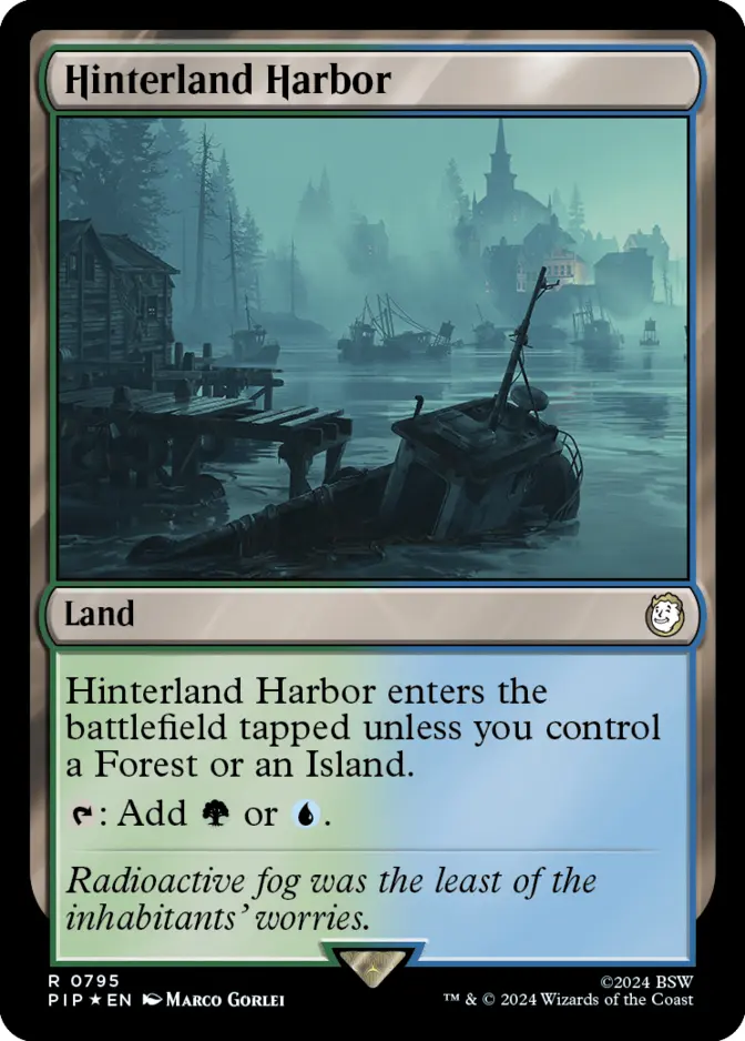 Hinterland Harbor <surge foil> [PIP] (F)