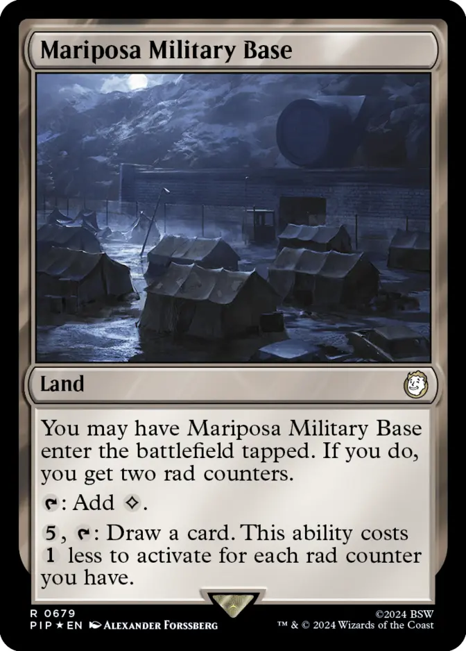 Mariposa Military Base <surge foil> [PIP] (F)