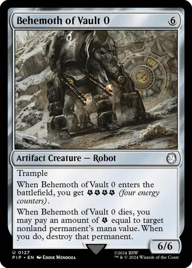 Behemoth of Vault 0 [PIP]