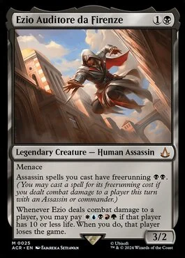 assassin commander deck mtg cards? Assassins - Equipment  (Esper