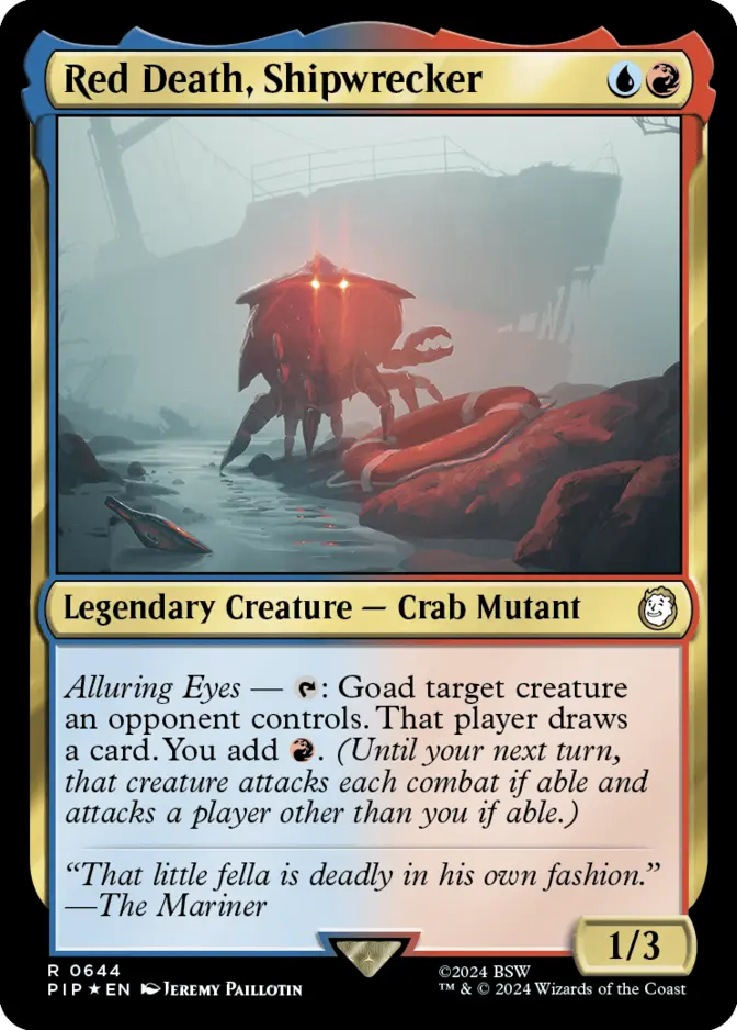 Red Death, Shipwrecker <surge foil> [PIP] (F)