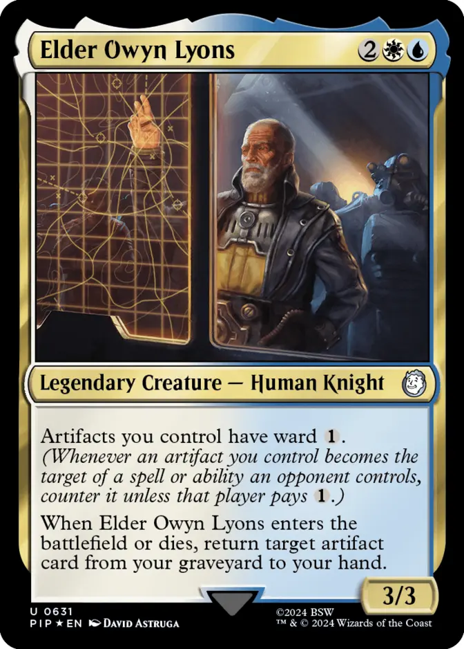 Elder Owyn Lyons <surge foil> [PIP] (F)