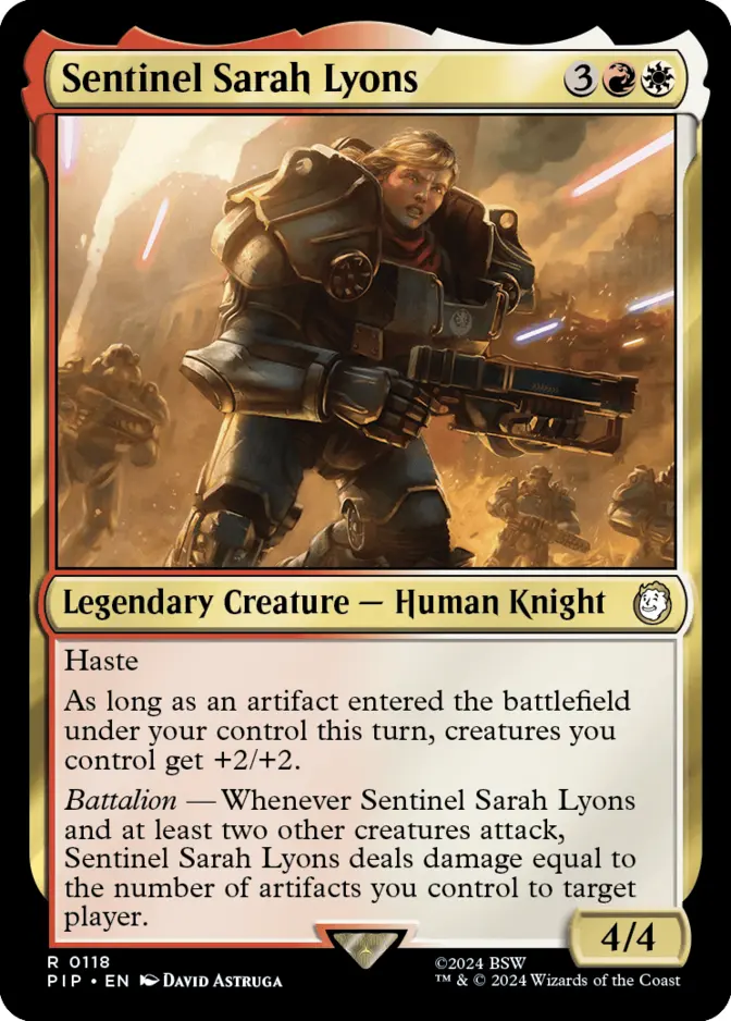 Sentinel Sarah Lyons [PIP] (F)