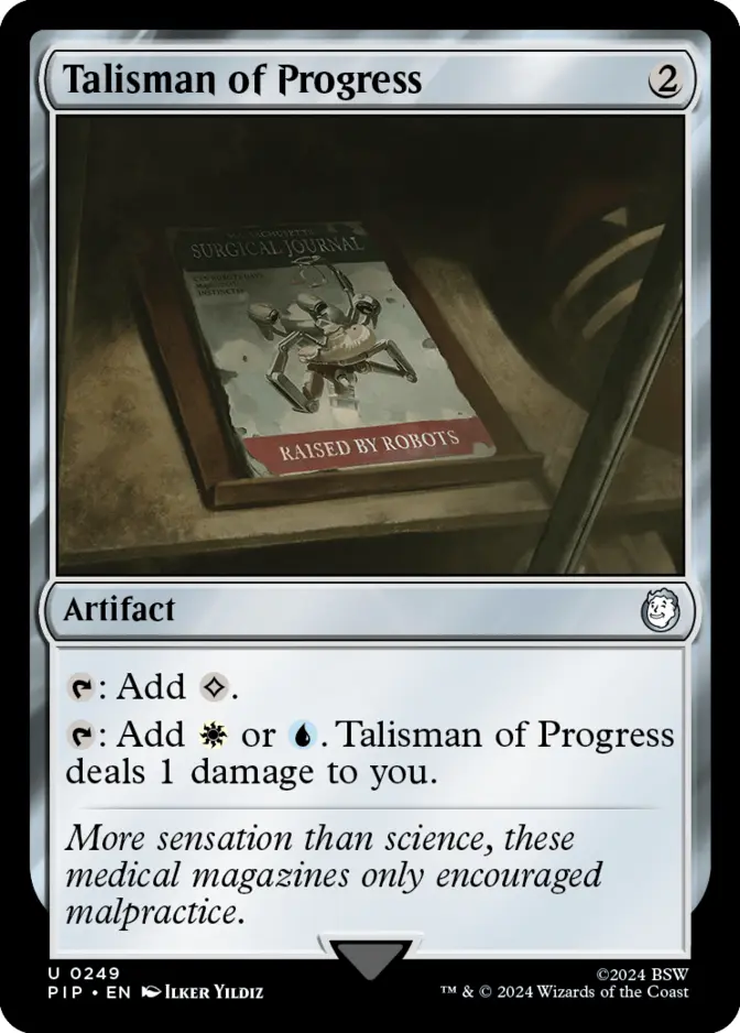 Talisman of Progress [PIP]