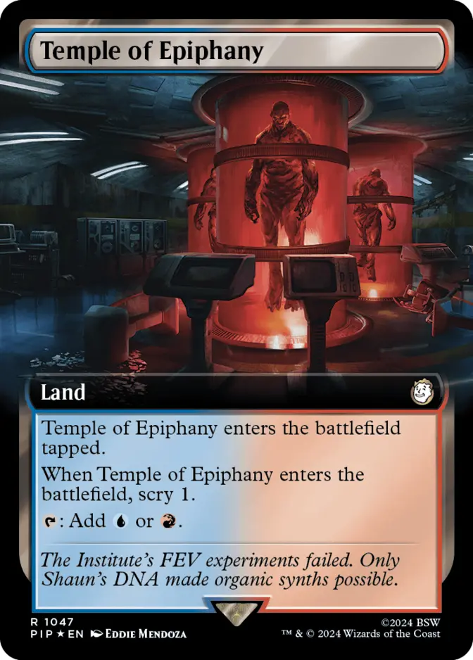 Temple of Epiphany <extended - surge foil> [PIP] (F)