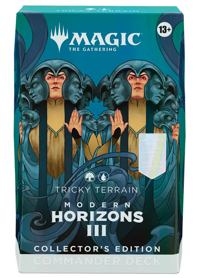 Modern Horizons 3 Collector's Edition Commander Deck: Tricky Terrain <sealed> [MH3]