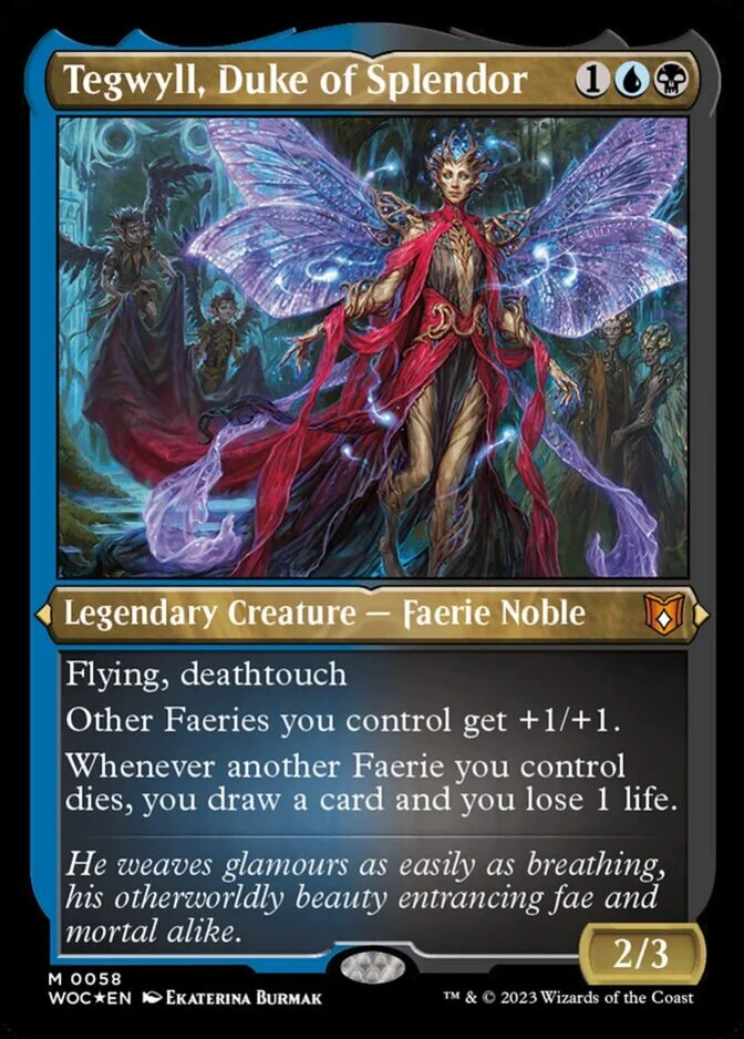 Tegwyll, Duke of Splendor <foil etched> [WOC] (FE)