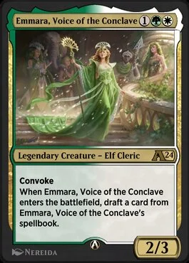 Emmara, Voice of the Conclave