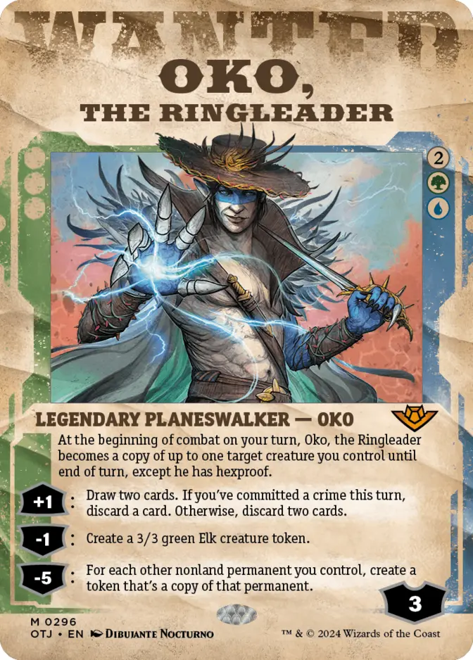Oko, the Ringleader <showcase> [OTJ] (F)