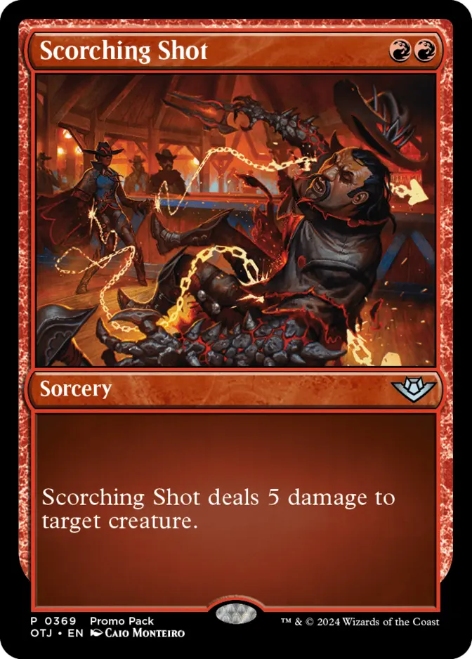 Scorching Shot <promo pack> [OTJ]