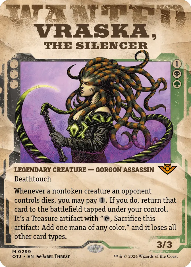Vraska, the Silencer <showcase> [OTJ]