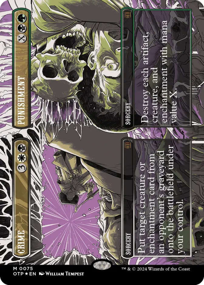 Crime // Punishment <borderless - textured foil> [OTP] (F)