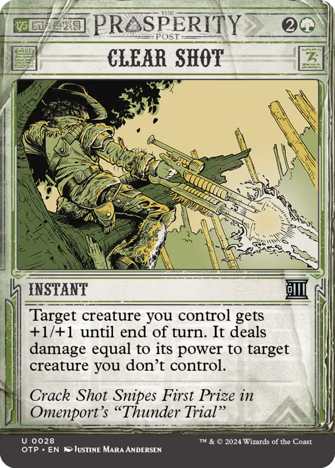 Clear Shot <showcase> [OTP]