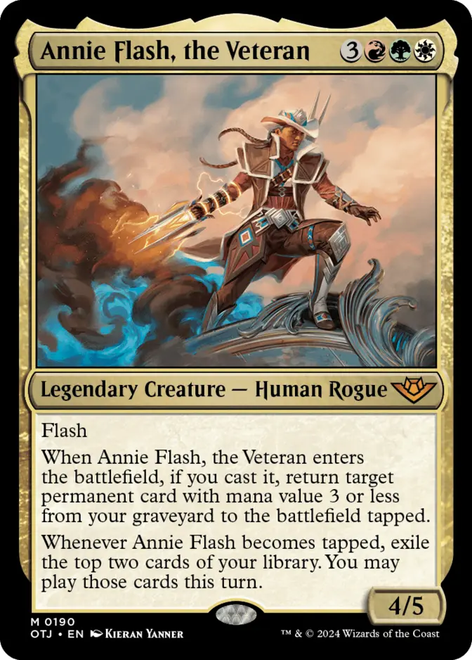 Annie Flash, the Veteran [OTJ]
