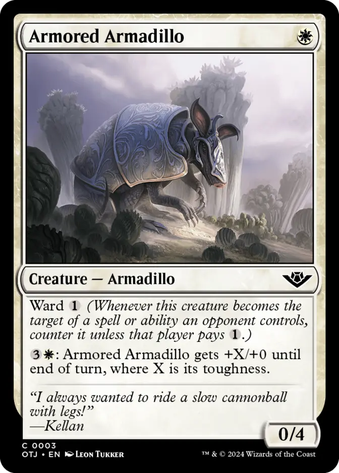 Armored Armadillo [OTJ] (F)