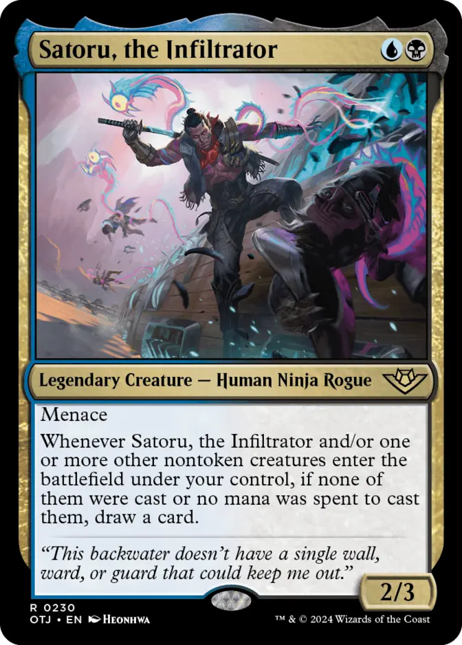 Satoru, the Infiltrator [OTJ]