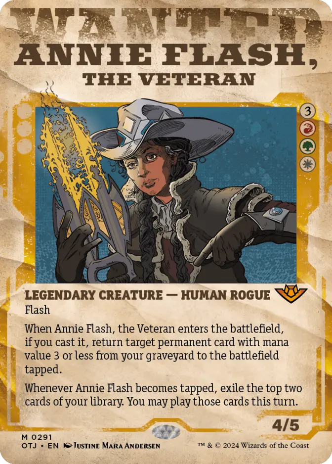 Annie Flash, the Veteran <showcase> [OTJ] (F)