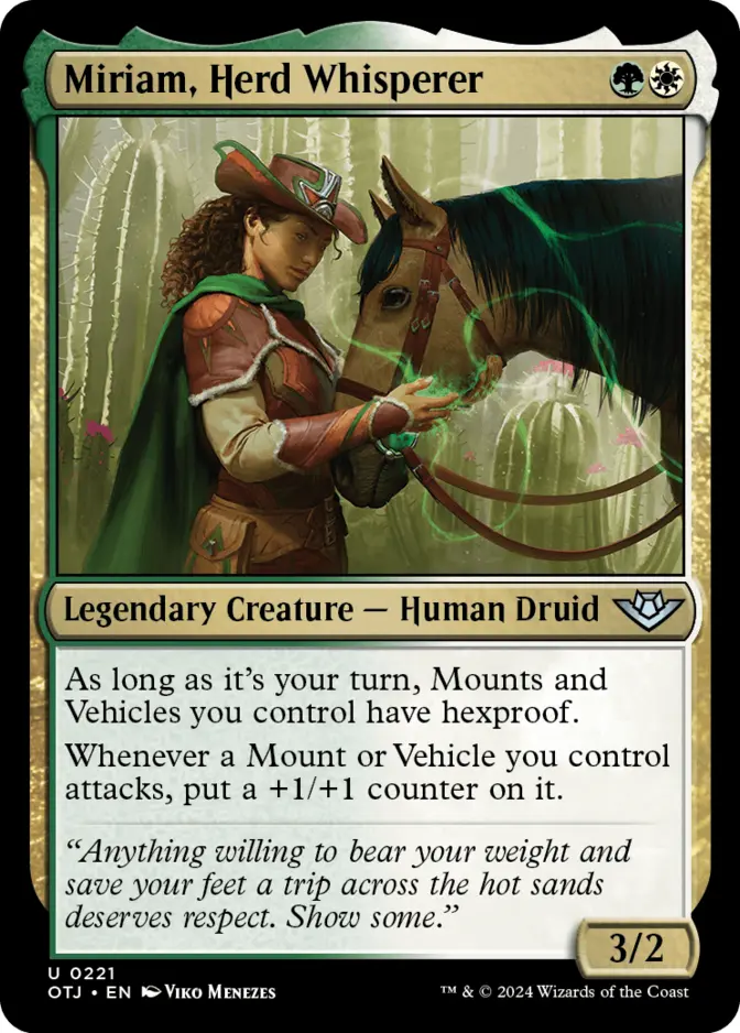 Miriam, Herd Whisperer [OTJ]