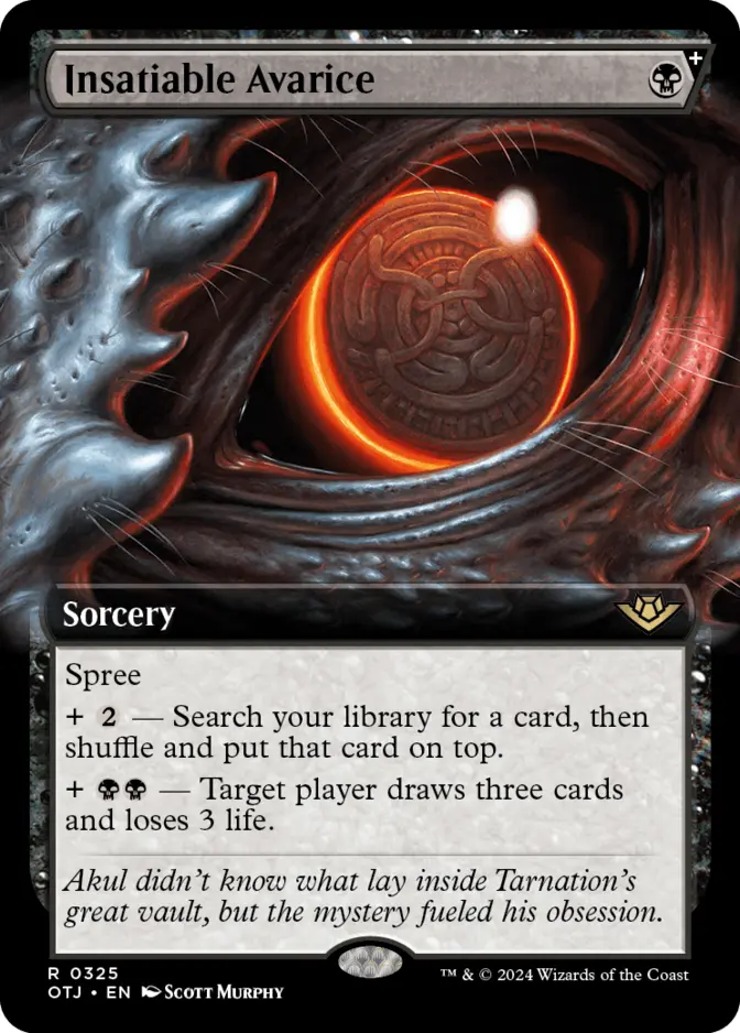 Insatiable Avarice <extended> [OTJ]
