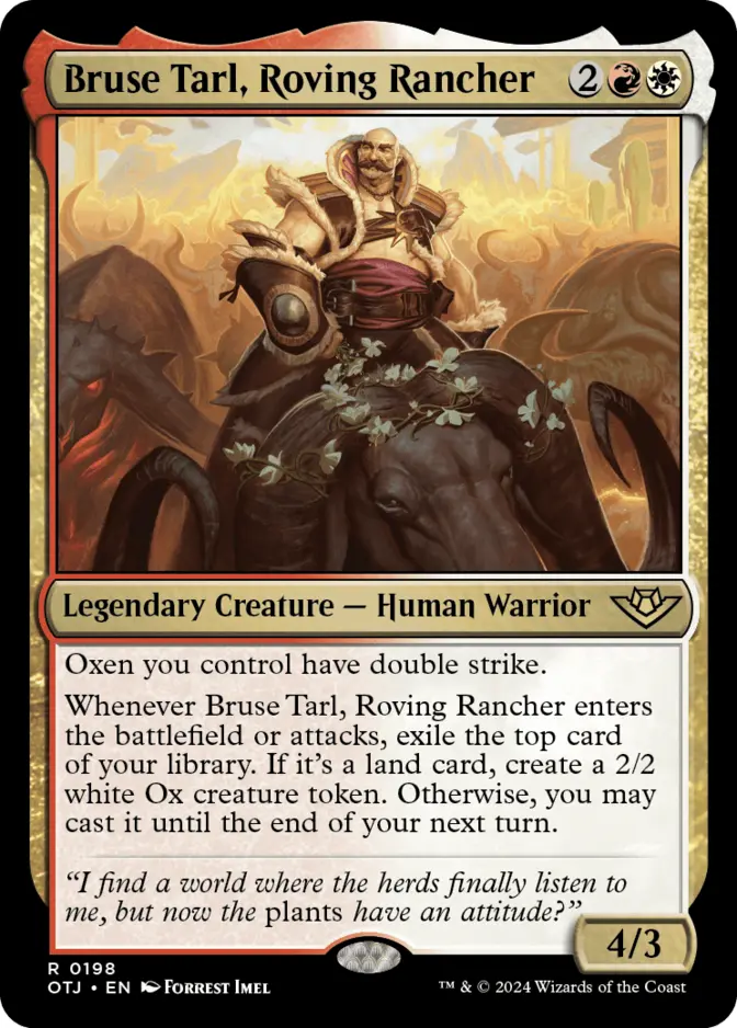 Bruse Tarl, Roving Rancher [OTJ]