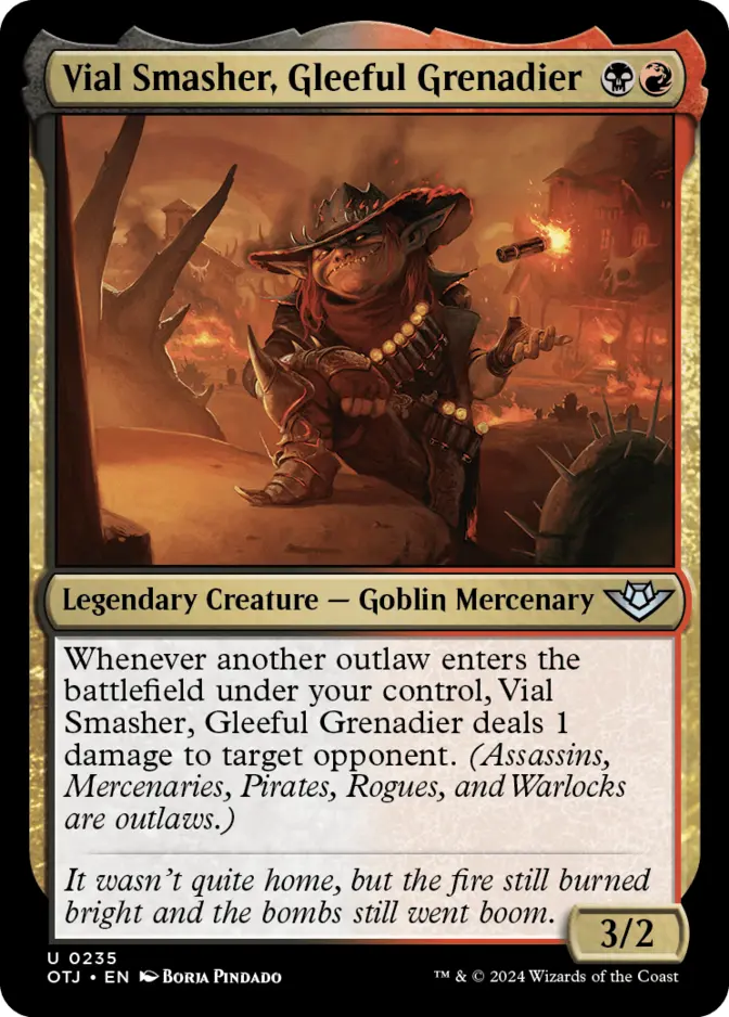 Vial Smasher, Gleeful Grenadier [OTJ] (F)