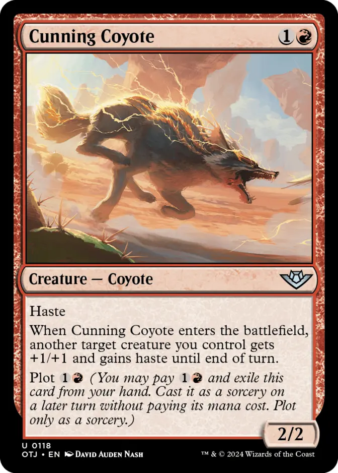 Cunning Coyote [OTJ] (F)