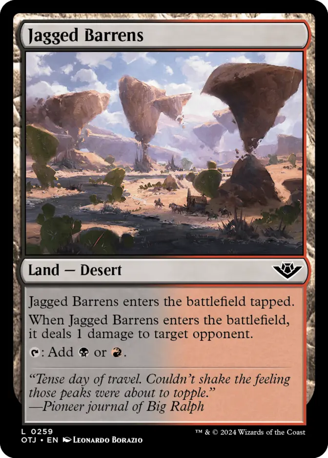 Jagged Barrens [OTJ]