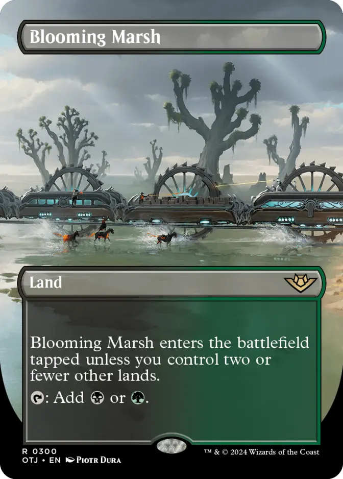 Blooming Marsh <borderless> [OTJ] (F)