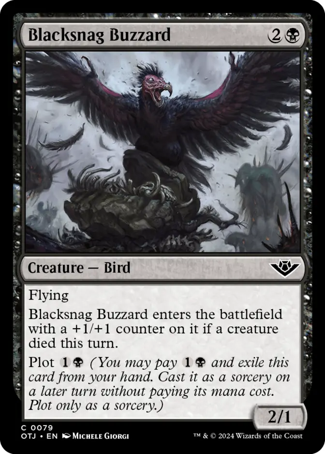 Blacksnag Buzzard [OTJ] (F)