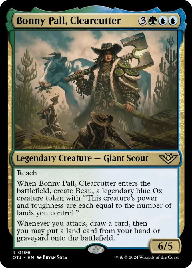 Bonny Pall, Clearcutter [OTJ] (F)