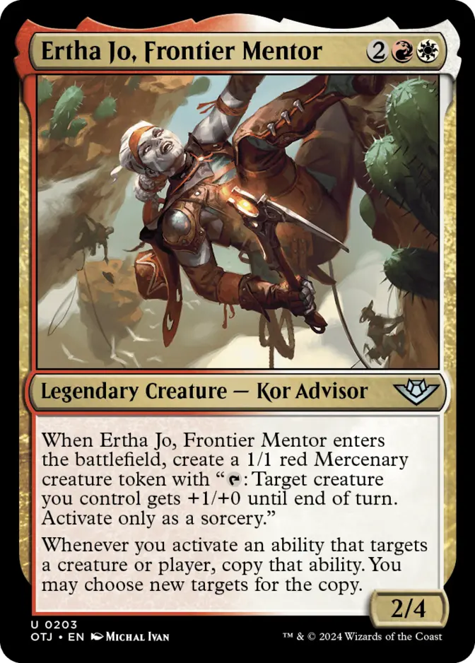 Ertha Jo, Frontier Mentor [OTJ] (F)