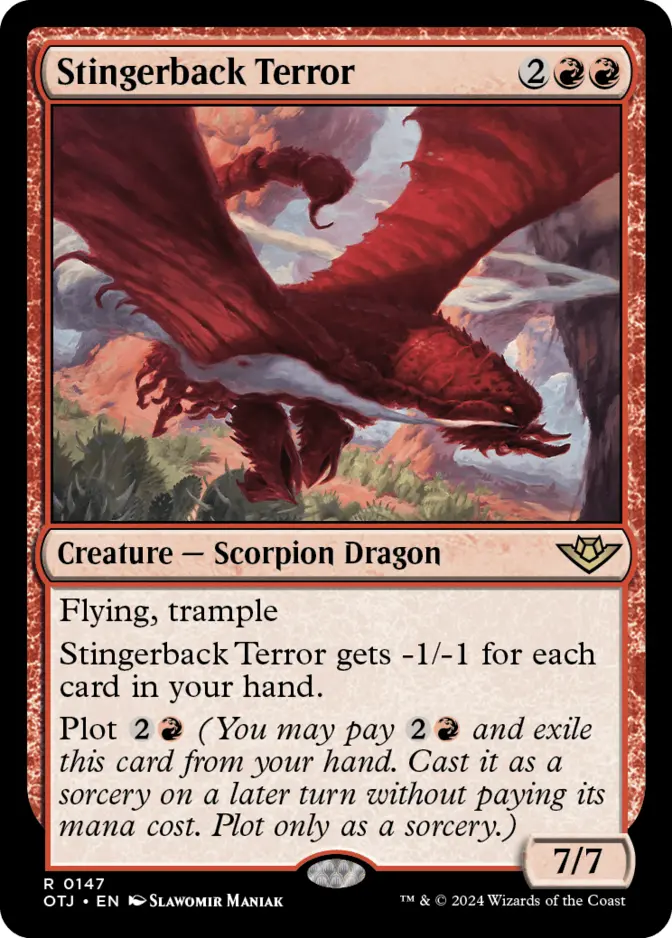 Stingerback Terror [OTJ]
