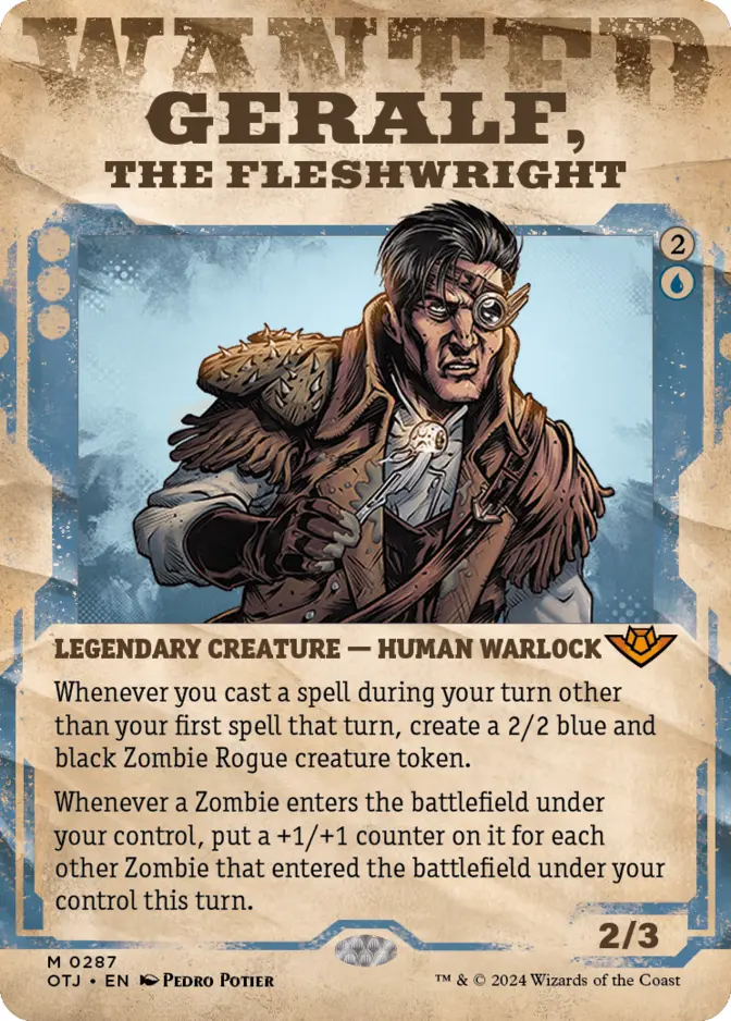 Geralf, the Fleshwright <showcase> [OTJ] (F)
