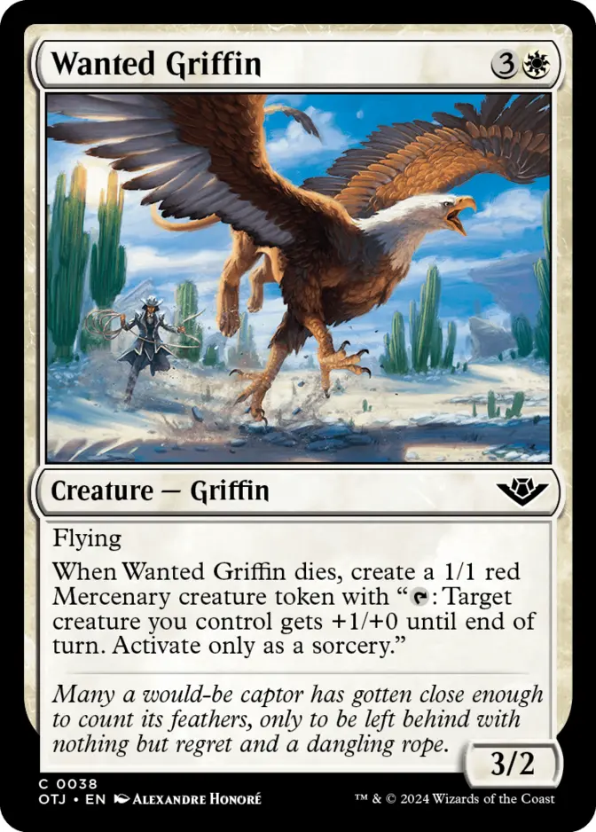 Wanted Griffin [OTJ] (F)