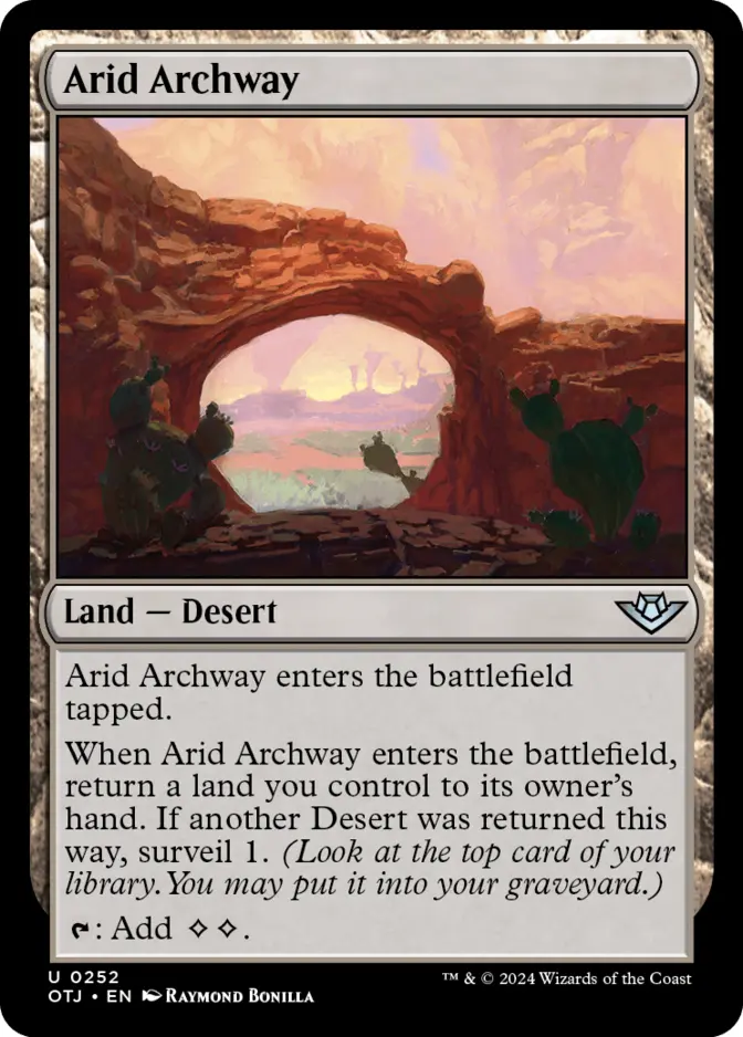 Arid Archway [OTJ] (F)