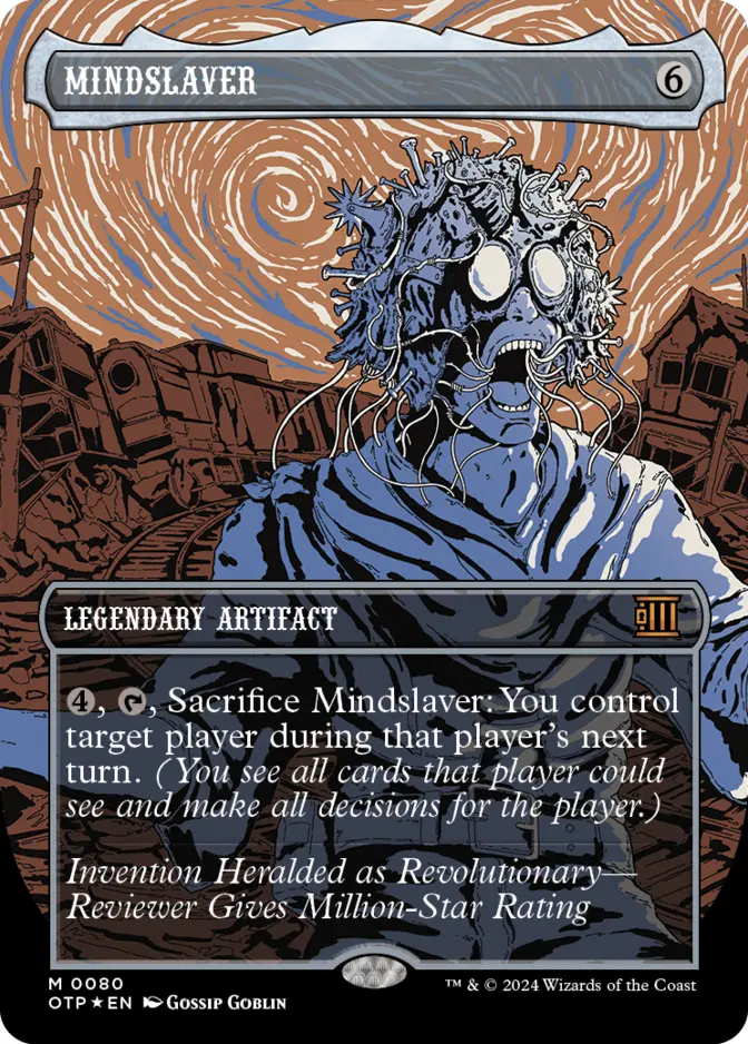 Mindslaver <borderless - textured foil> [OTP] (F)