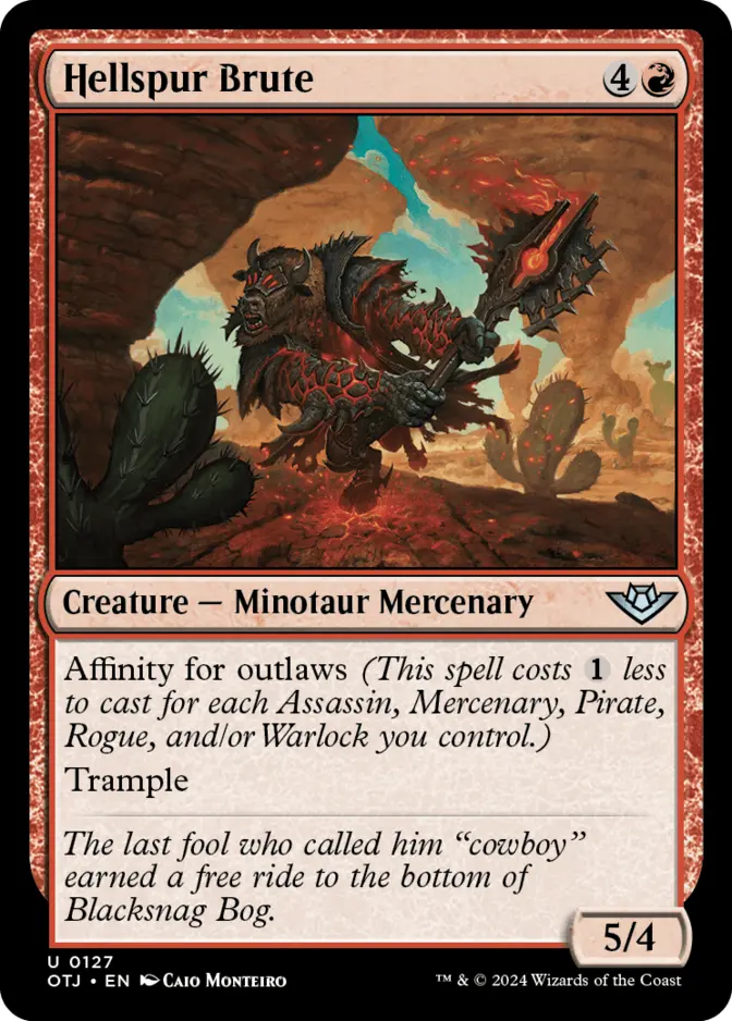 Hellspur Brute [OTJ] (F)