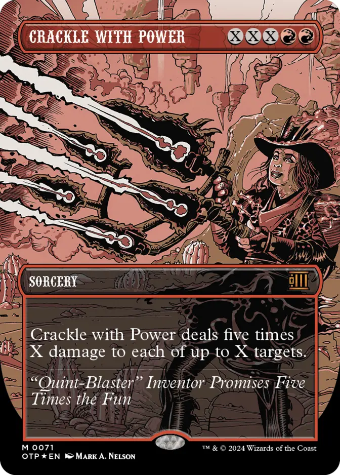 Crackle with Power <borderless - textured foil> [OTP] (F)