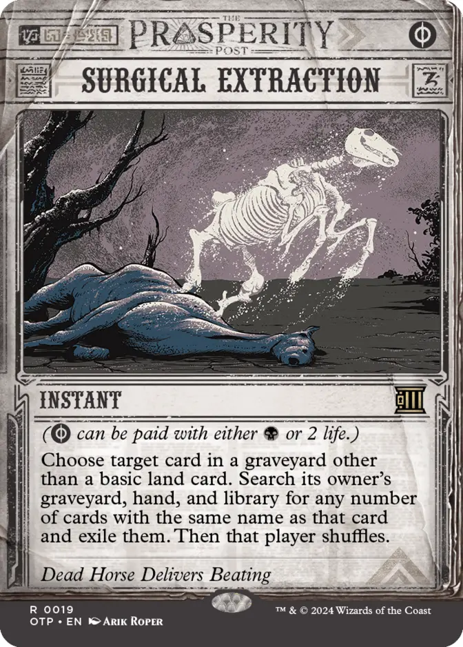 Surgical Extraction <showcase> [OTP]