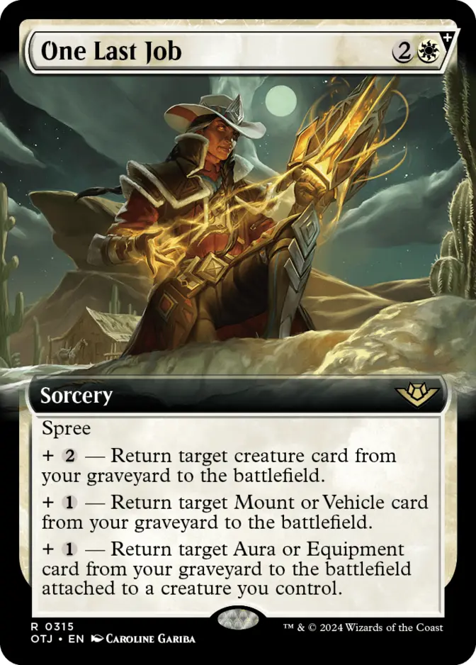 One Last Job <extended> [OTJ] (F)