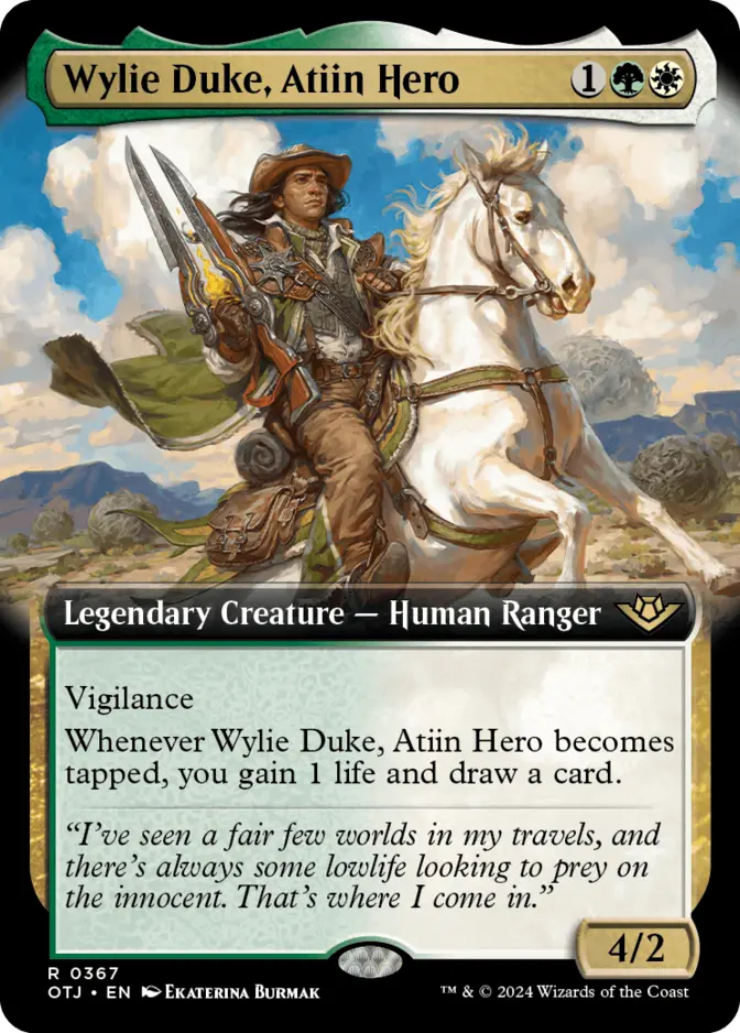 Wylie Duke, Atiin Hero <extended> [OTJ]