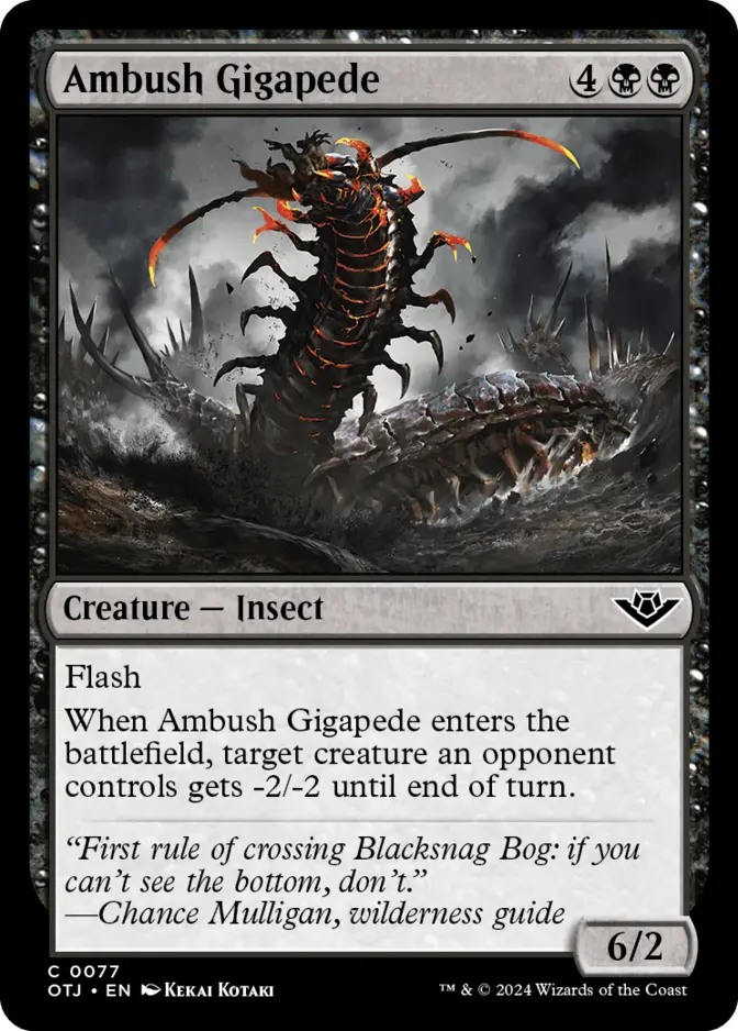 Ambush Gigapede [OTJ] (F)