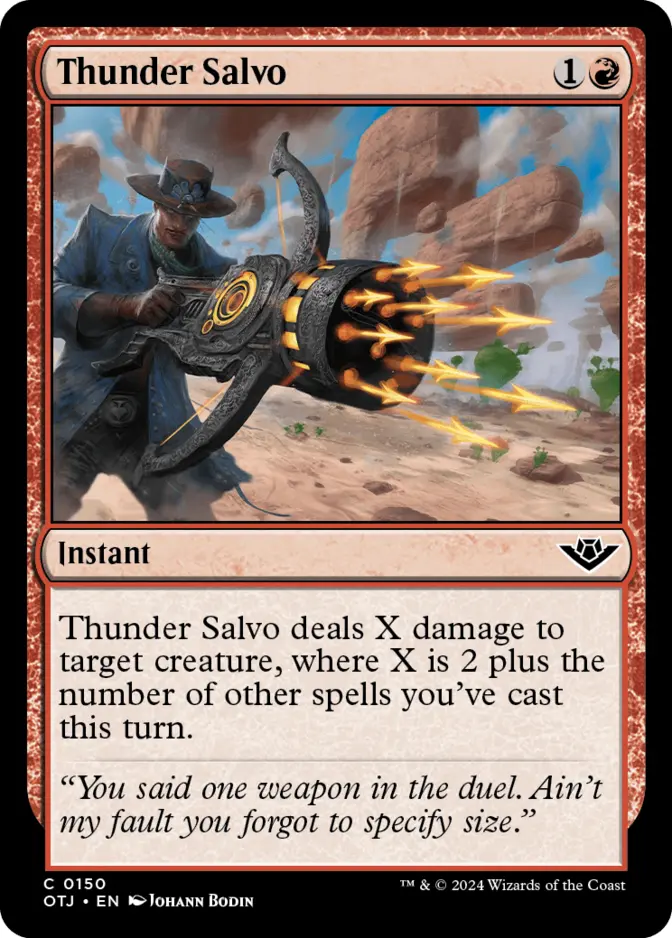 Thunder Salvo [OTJ]