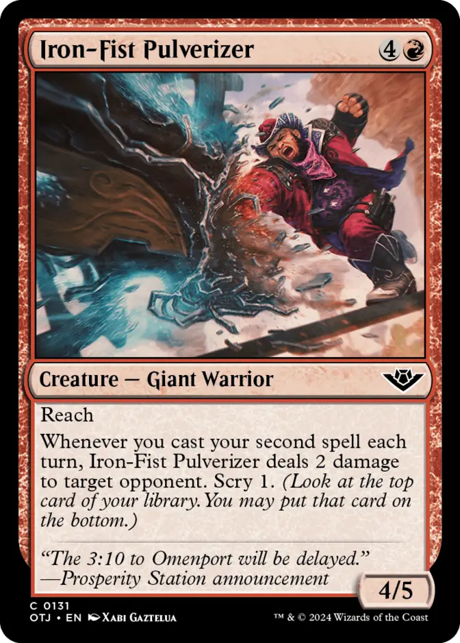 Iron-Fist Pulverizer [OTJ]