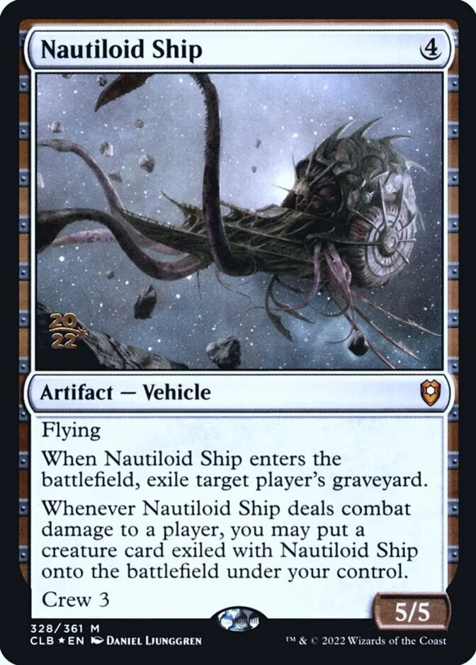 Nautiloid Ship <prerelease> [CLB] (F)