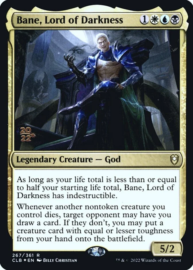 Bane, Lord of Darkness <prerelease> [CLB] (F)