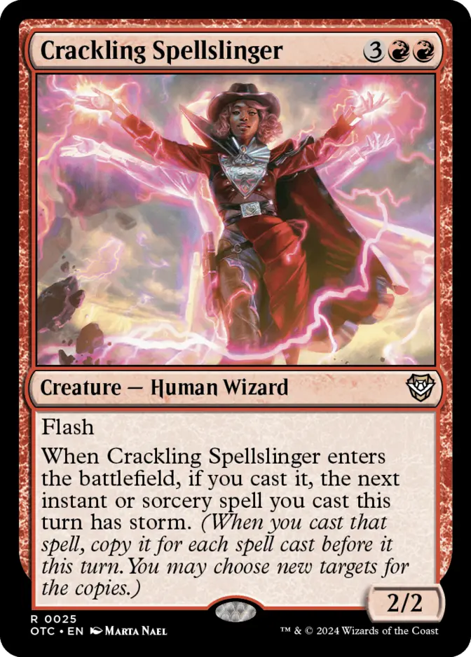 Crackling Spellslinger [OTC]